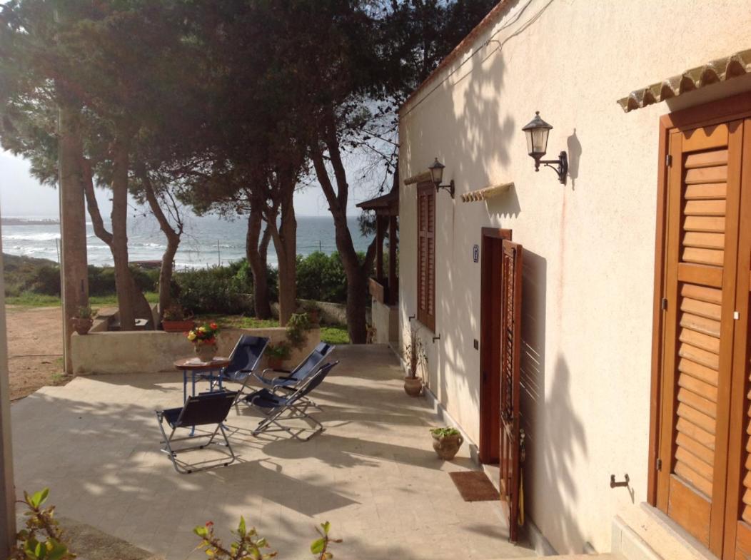 Casa Con Verande Sul Mare A 2 Minuti A Piedi Dalla Spiaggia Custonaci Zewnętrze zdjęcie