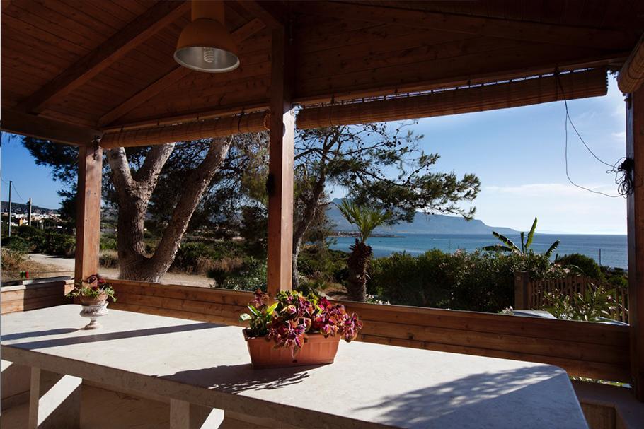 Casa Con Verande Sul Mare A 2 Minuti A Piedi Dalla Spiaggia Custonaci Zewnętrze zdjęcie
